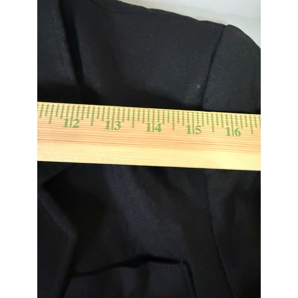 Pendleton Vintage Wool Blazer Black Single Button Made in USA Virgin Wool Jacket - Picture 4 of 4